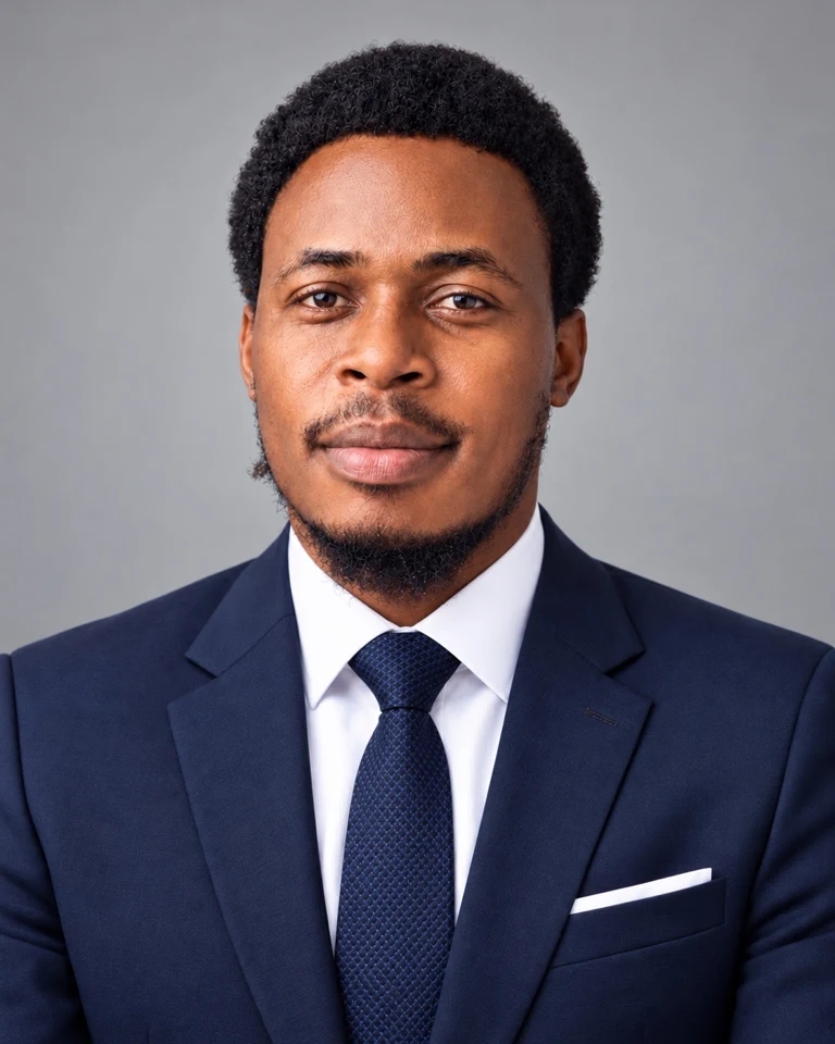 Portrait of Abolarin Oladotun Olawale.